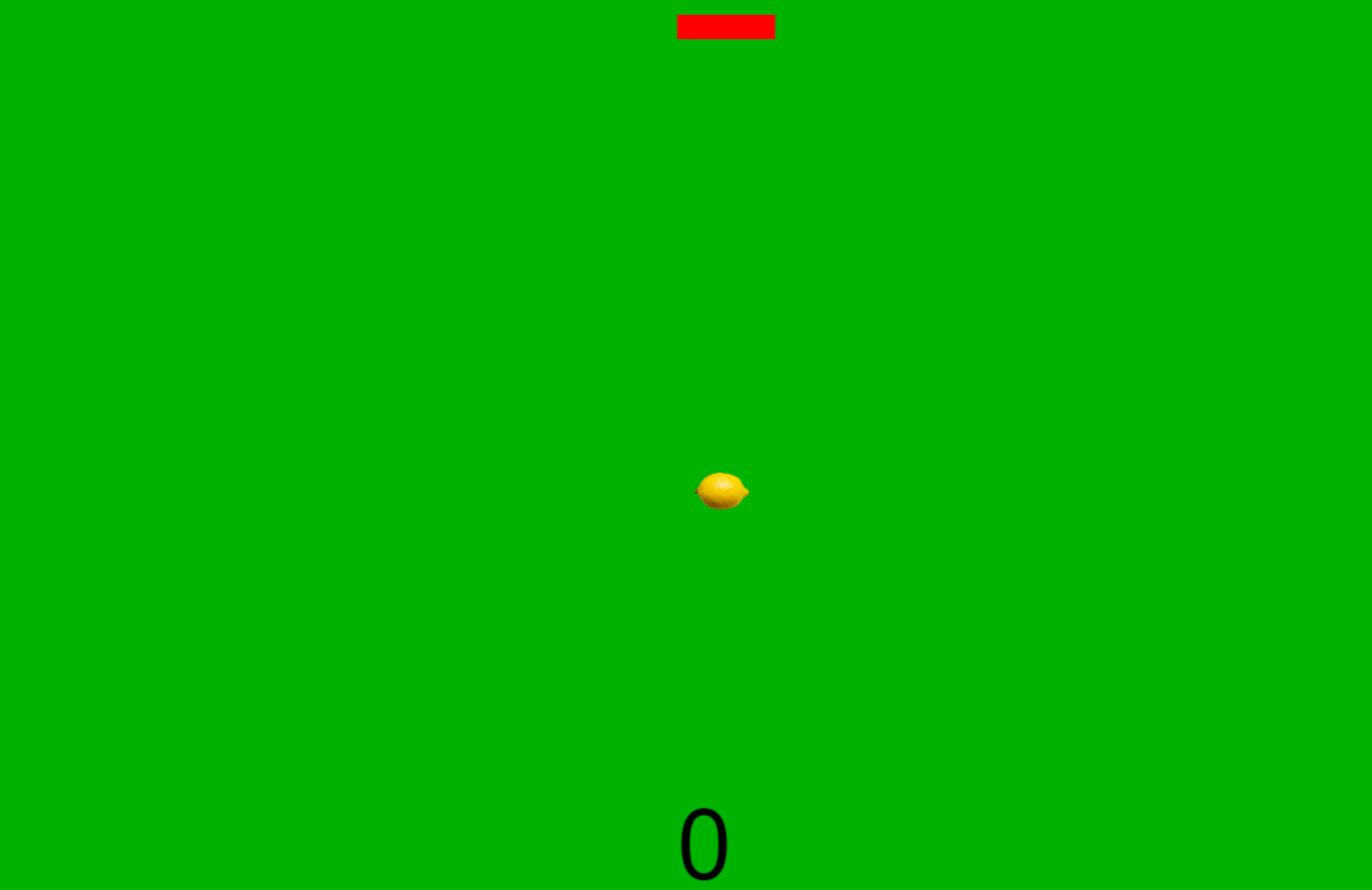 Lemon shooting target